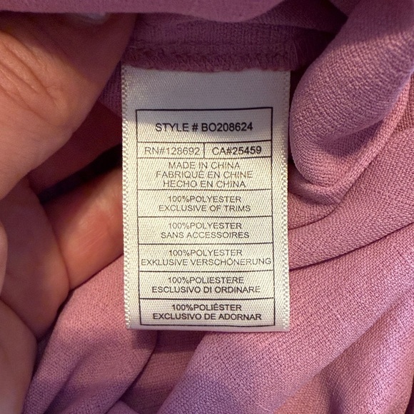 Steve Madden Mauve Button-Up Midi Dress - Picture 4 of 5